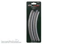 Kato K20-110 - Gleis gebogen R282mm 45° 4 St. - Lemke