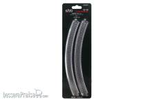 Kato K20-132 - Gleis gebogen R348mm 45° 4 St. - Lemke