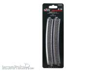 Kato K20-150 - Gleis gebogen R718mm 15° 4 St. - Lemke