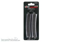 Kato K20-160 - Gleis gebogen R481mm 15° 4 St. - Lemke