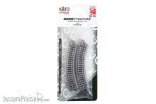 Kato K20-174 - Gleis gebogen R150mm 45° 4 St. - Lemke