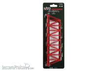 Kato K20-430 - Kastenbrücke gerade 248mm Rot - Lemke