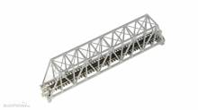 Kato K20-433 - Kastenbrücke gerade 248mm Silber