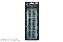 Kato K20-436 - Kastenbrücke doppelgleisig gerade 248mm Hellblau - Lemke