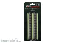 Kato K20-456 - Blechträgerbrücke doppelgleisig gerade 186mm Hellgrün - Lemke