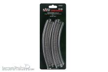 Kato K20-505 - Viadukt gebogen R249mm 45° 2 St. - Lemke
