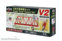 Kato K20-861 - Variations-Set V2 Eingleisige Brücke