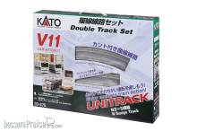 Kato K20-870 - Variations-Set V11 Doppelgleisiges Gleisoval