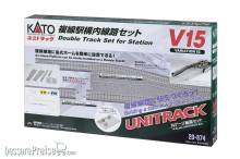 Kato K20-874 - Variations-Set V15 Doppelgleisiger Bahnhof