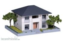 Kato K23-404D - Wohnhaus 742 Evergreen Terrace, weiß