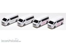 Kato K23-651D - 4er Set Toyota Hiace Super Long Day Care