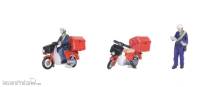 Kato K24-2201 - 2er Set Postbooten mit Motorroller