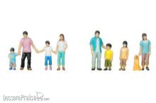 Kato K24-237N - 8er Set Familien