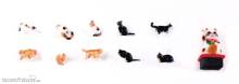 Kato K24-710 - Set Japanische Katzen, 11-tlg.