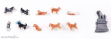 Kato K24-711 - Set Shiba Hunde, 11-tlg.