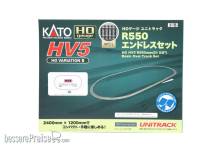 Kato K3-115 - Set HV5 Gleisoval R550mm - Lemke