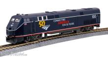 Kato K376113 - Diesellok GE P42 Amtrak, Ep.VI, #100, 50th An., blau - Lemke