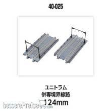 Kato K40-025 - UNITRAM Übergangsgleis UNITRACK 124 mm