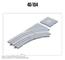 Kato K40-104 - UNITRAM Gebogenes Gleis R180-45, rechts