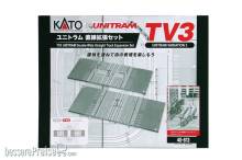 Kato K40-813 - Variations-Set TV3 Gerade Straße 186mm - Lemke