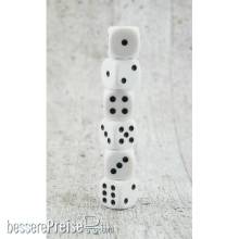 KENDi KED215258 - Würfel | WEISS | 16 mm | 50 Stück - BUDGET