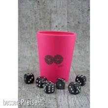 KENDi KED291610 - WÜRFELBECHER-SET - ToosMaster- Pink | Good Luck