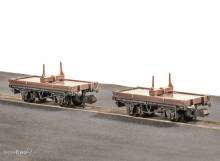 Peco KNR-39 - Polsterwagen (Paar)