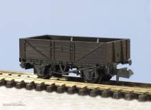 Peco KNR-40 - Offener Wagen mit 5 Planken