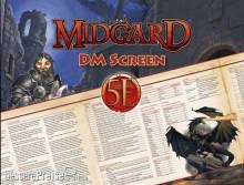 Kobold Press KOB1850 - Midgard DMs Screen & Character Sheets for 5th Edition