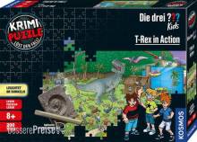 Kosmos KOS680657 - Krimipuzzle Die drei ??? Kids T-Rex in Action