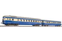 Liliput L133131 - 2-tlg. Set Nebenbahn-Triebwagen 5146, mit Steuerwagen 6546, ÖBB, Ep.IV