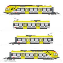 Liliput L133868 - 4-tlg. Elektro-Triebzug, FLIRT, SBB-CFF, Ep.VI, WS dig.