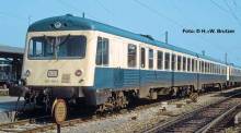 Liliput L163217 - Dieseltriebwagen, 2-teilig, BR 628 008-5/628 018-4, ozeanblau, Kempten, Augsburg, 1988, Ep.IV