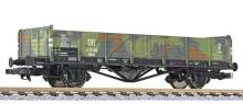 Liliput L235282 - Offener Wagen, Bauart Omm, Tarnanstrich