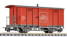 Liliput L245014 - 2-achsiger Güterwagen, Gw 102 Velowagen, Zillertalbahn, Ep.V-VI