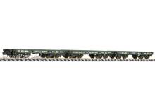 Liliput L260177 - 3-tlg. Set, 4-achs. Schwerlastwagen, Rlmmp, Bundeswehr, Ep.V