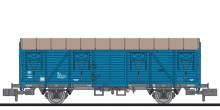 Liliput L265043 - Liliput Bahndienstwg., Gerätewagen 633, ozeanblau, Bretterwände, DB, Ep.IV L265043