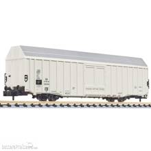 Liliput L265803 - Großräumiger Güterwagen, Hbbks, DB, Grünzweig+Hartmann, Ep.III (lang)