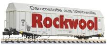 Liliput L265814 - Großräumiger Güterwagen, Hbbks, DB, Rockwool, Ep.V (15,88m)