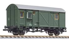 Liliput L334611 - Güterzugbegleitwagen (Bahndienstwagen), ÖBB, grün, Ep.III/IV