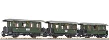 Liliput L340500 - Personenwagen-Set Öchsle , 3-teilig, Öchslebahn, Epoche VI