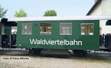 Liliput L344380 - 2-achsiger Personenwagen, Waldviertelbahn, Ep.VI