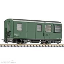Liliput H0 L344431 - 2-achsiger Dienstwagen, D/s, 6501, grün, ÖBB, Ep.III-IV