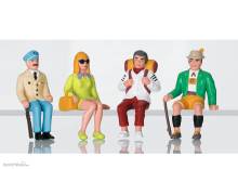 LGB 53007 - Figuren-Set Touristen sitzend