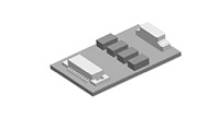Liliput L938005 - H0e - Brückenstecker für 6-pol. Decoder NEM 651