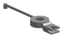 Liliput L949135 - H0e - Kupplungsdeichsel mit. NEM 355-Schacht (4 St.)