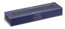 Liliput L967998 - Klarsichtbox für N-Fahrzeuge lang, ca. 22,2 cm, mit Hülle, Universal-Inlay zum Zuschneiden