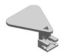 Liliput L969130 - N - Kurzkupplungsdeichsel Typ 1 m. NEM 355-Schacht (2 St.)