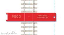 Peco LC-115 - Montagevorrichtung für Fahrleitungsmasten