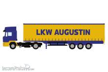 Minis LC4069 - MAN F90 Gardinenplanen-Sattelzug LKW Augustin (AT)